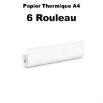 6 Rouleaux A4