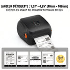 Imprimante Thermique -Étiquette (Bluetooth & USB)