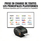 Imprimante Thermique -Étiquette (Bluetooth & USB)