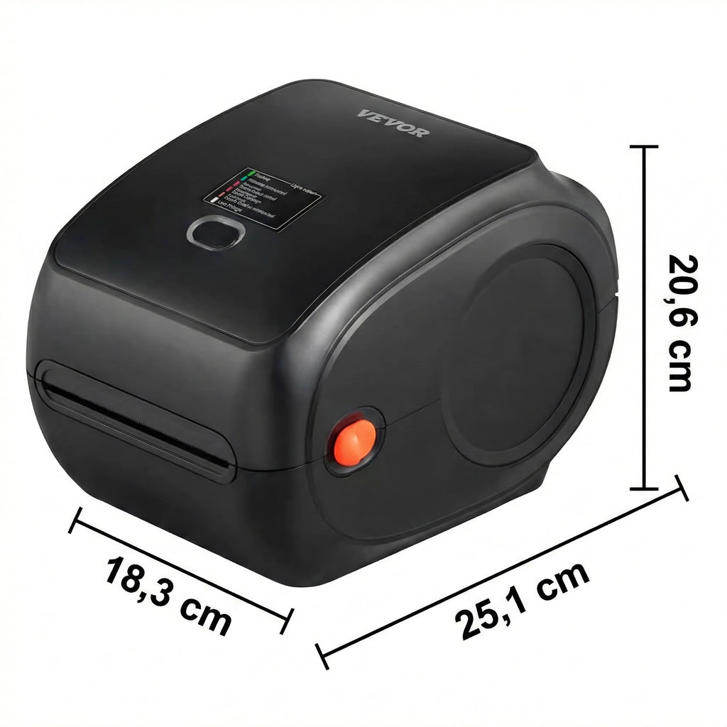 Imprimante Thermique -Étiquette (Bluetooth & USB)