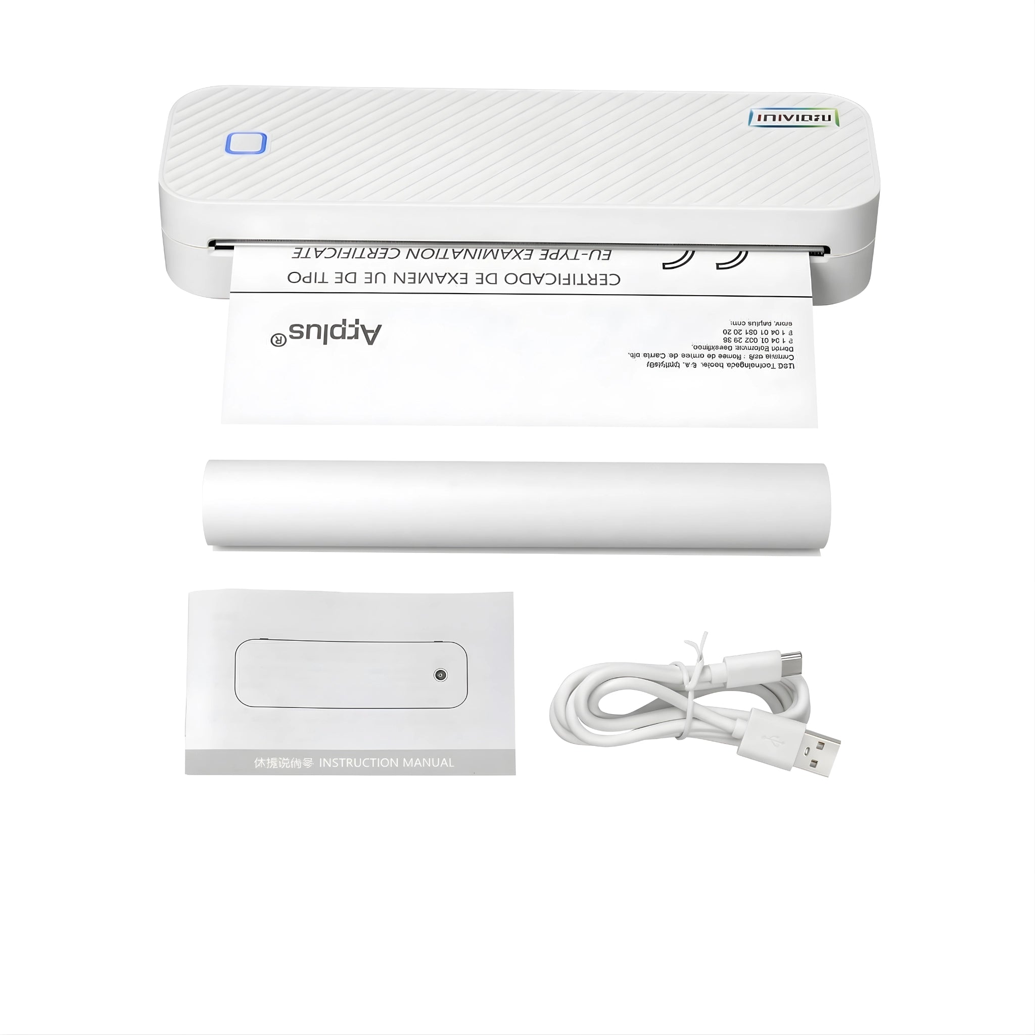 Imprimante A4 Portable Thermique Bluetooth - Sans Encre