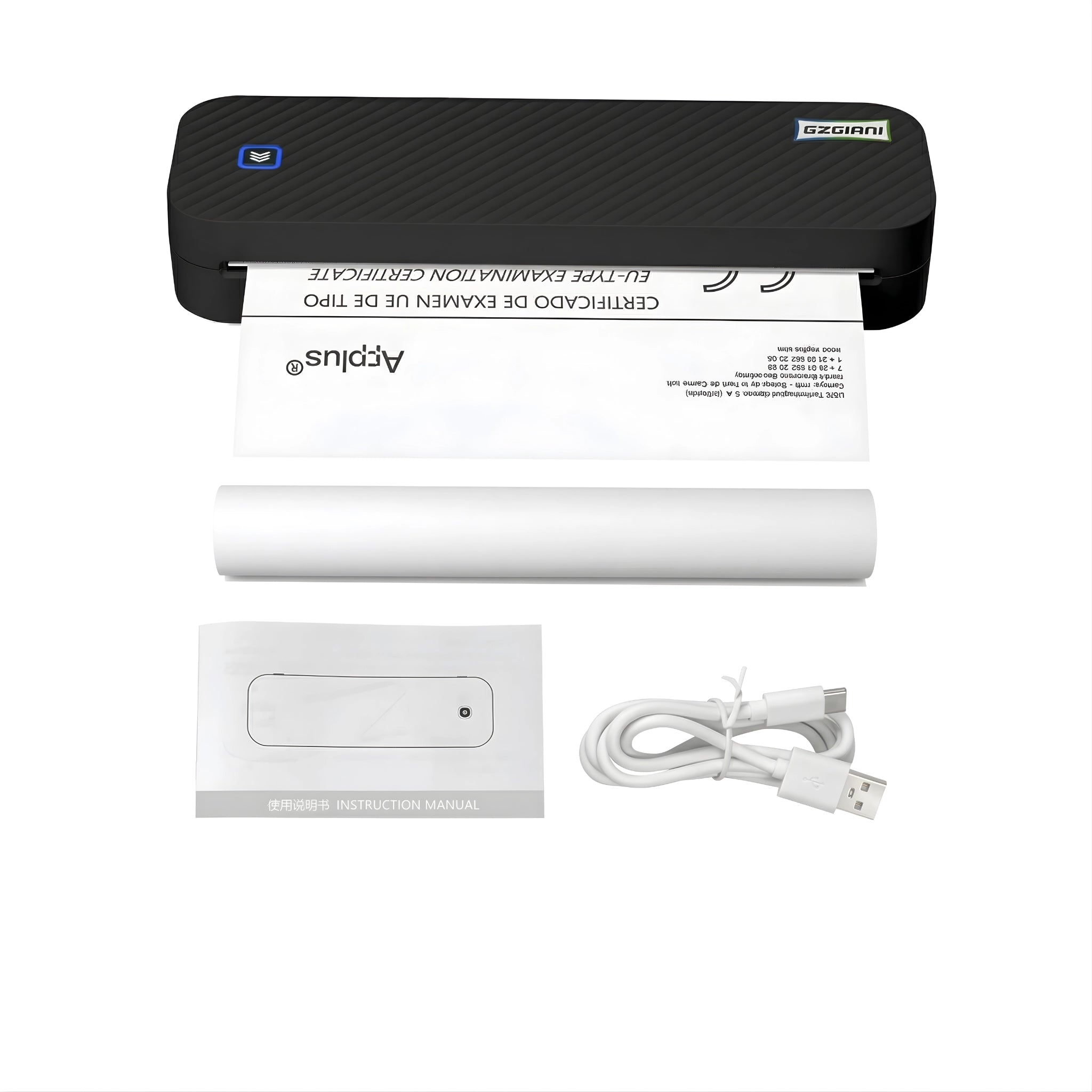 Imprimante A4 Portable Thermique Bluetooth - Sans Encre