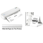 Imprimante A4 Portable Thermique Bluetooth - Sans Encre