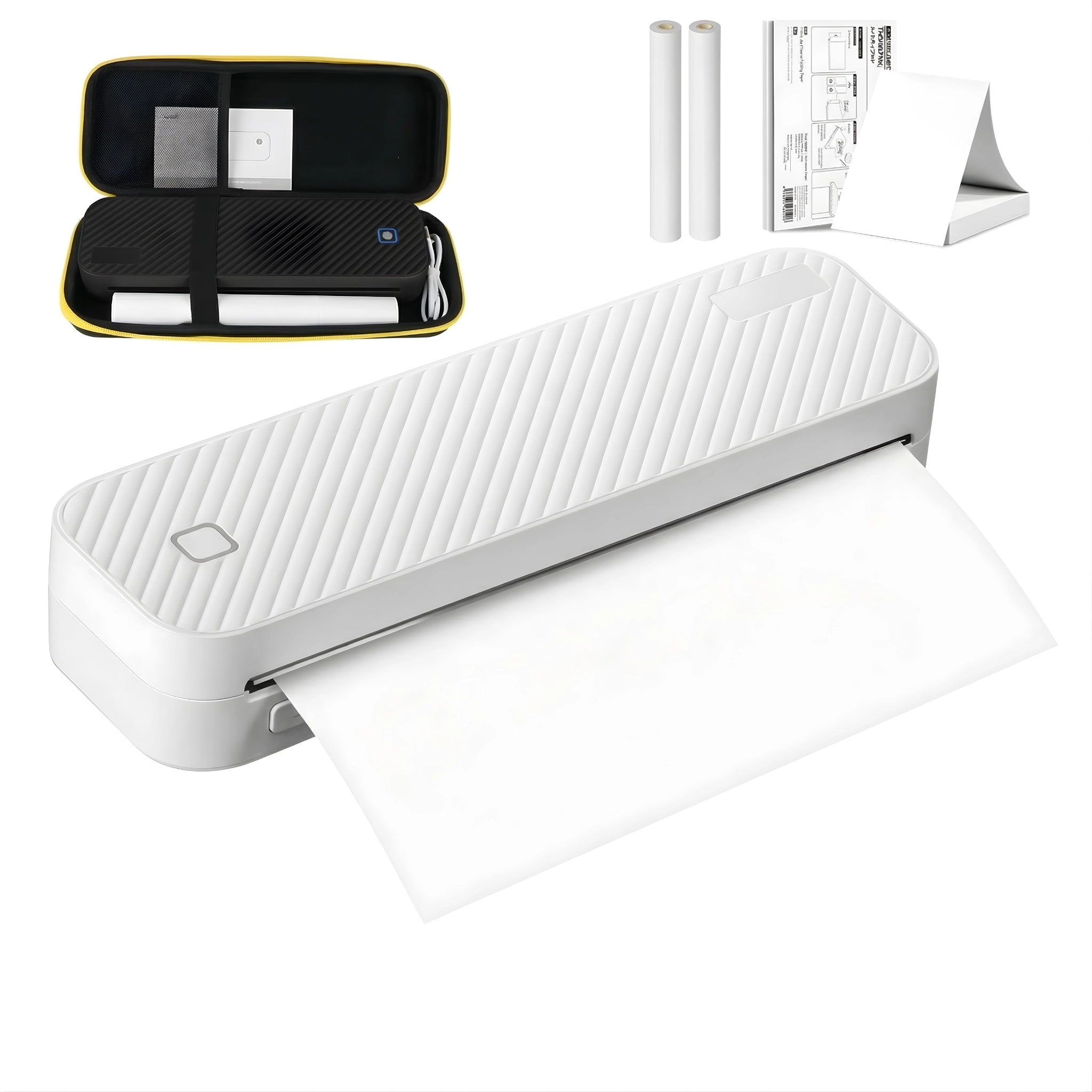 Imprimante A4 Portable Thermique Bluetooth - Sans Encre