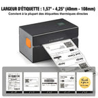 Imprimante Thermique Étiquette- Bluetooth & Sans Encre