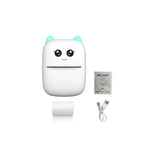 Mini Imprimante Thermique Photo Chat - Portable & Thermique (Bluetooth)