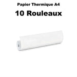 10 Rouleaux A4