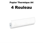 4 Rouleaux A4